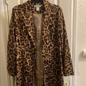 Forever 21 Leopard Print Blazer